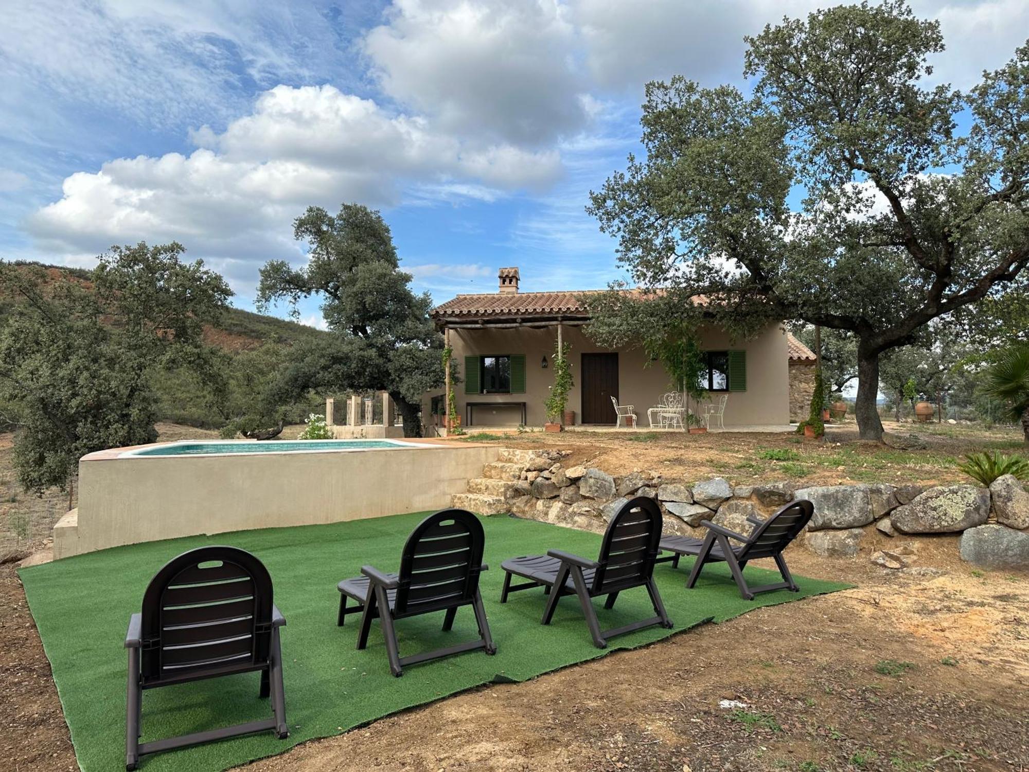 Alojamiento Rural En Aracena. Finca El Rehilete Eksteriør bilde