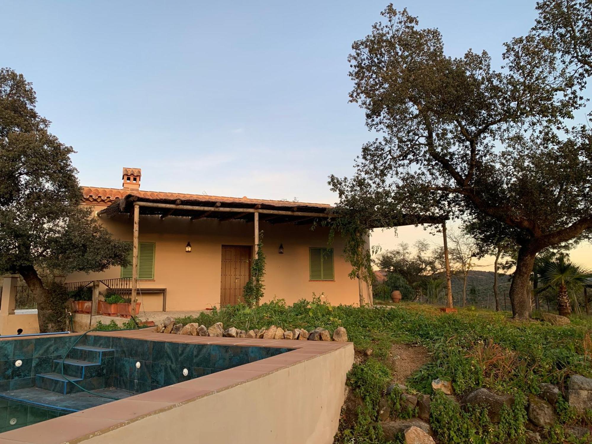 Alojamiento Rural En Aracena. Finca El Rehilete Eksteriør bilde